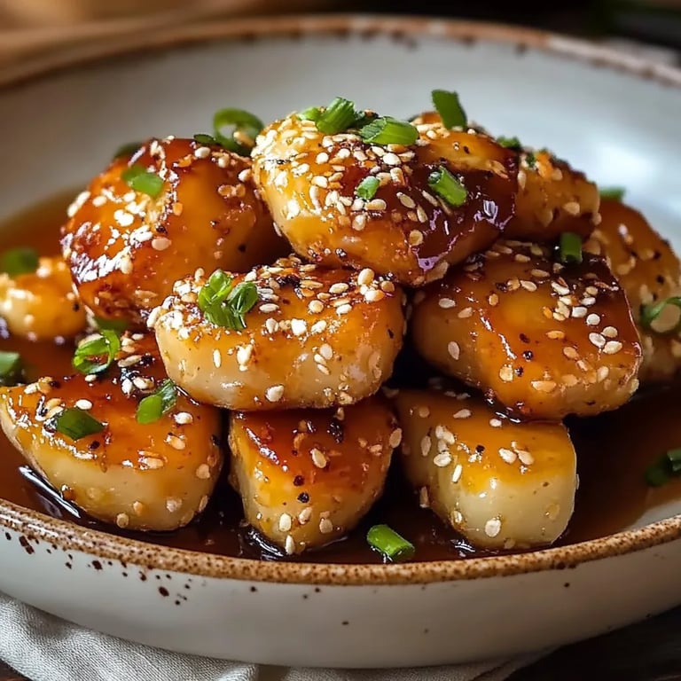 Schnelles Honig-Sesam-Hähnchen