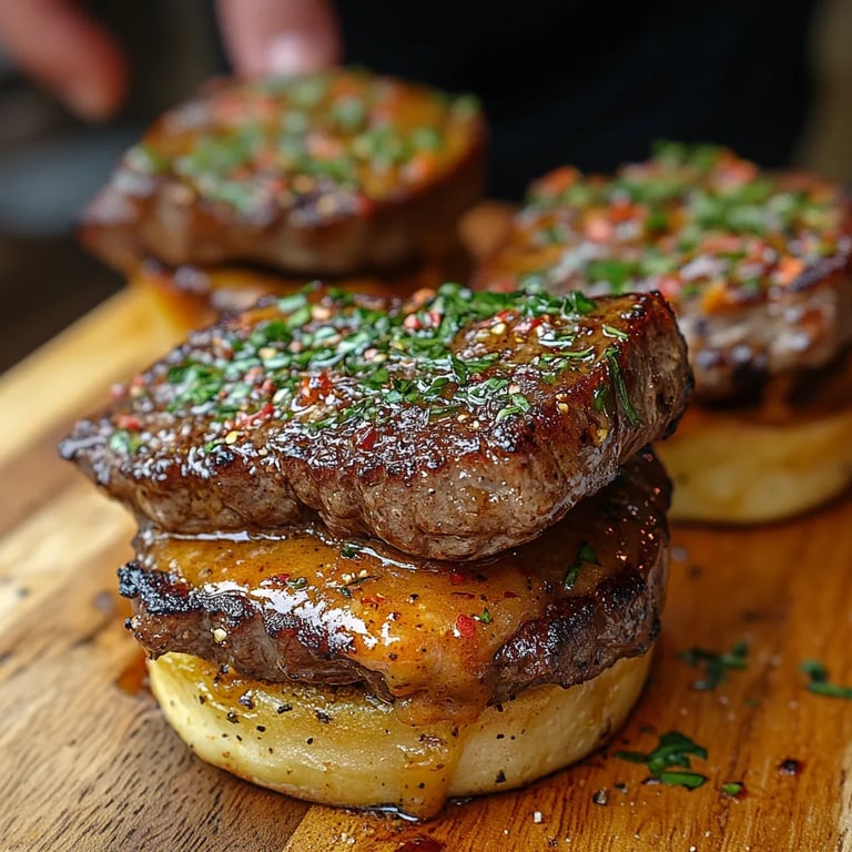 Sliders de Bife com Manteiga Cowboy: Uma Receita Incrível e Definitiva