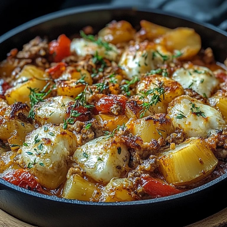 Griechischer Nudelauflauf