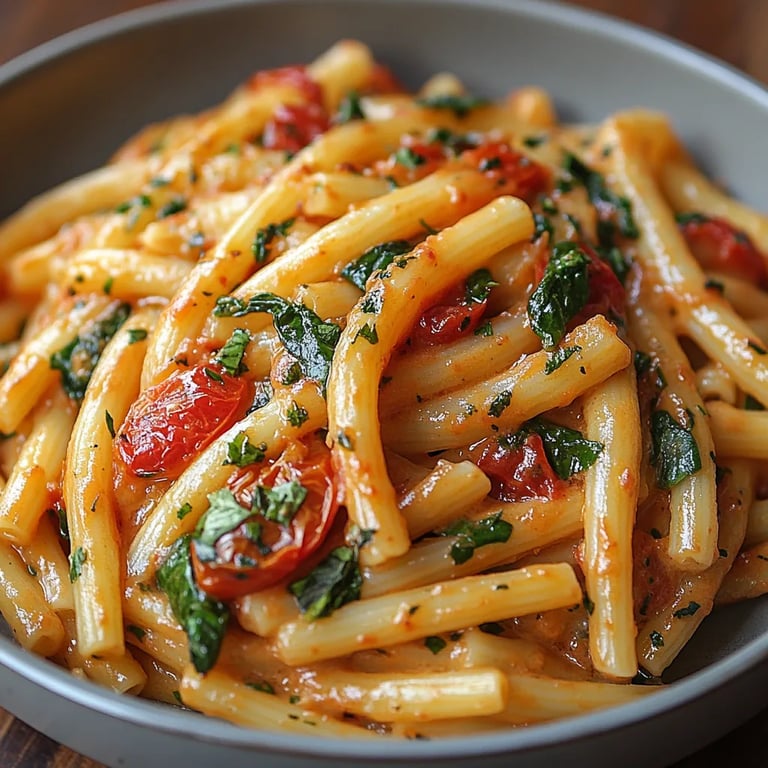 <p>Köstliche Spinat-Tomaten-Pasta: Ein Unglaublich Einfaches 5-Zutaten-Rezept</p>