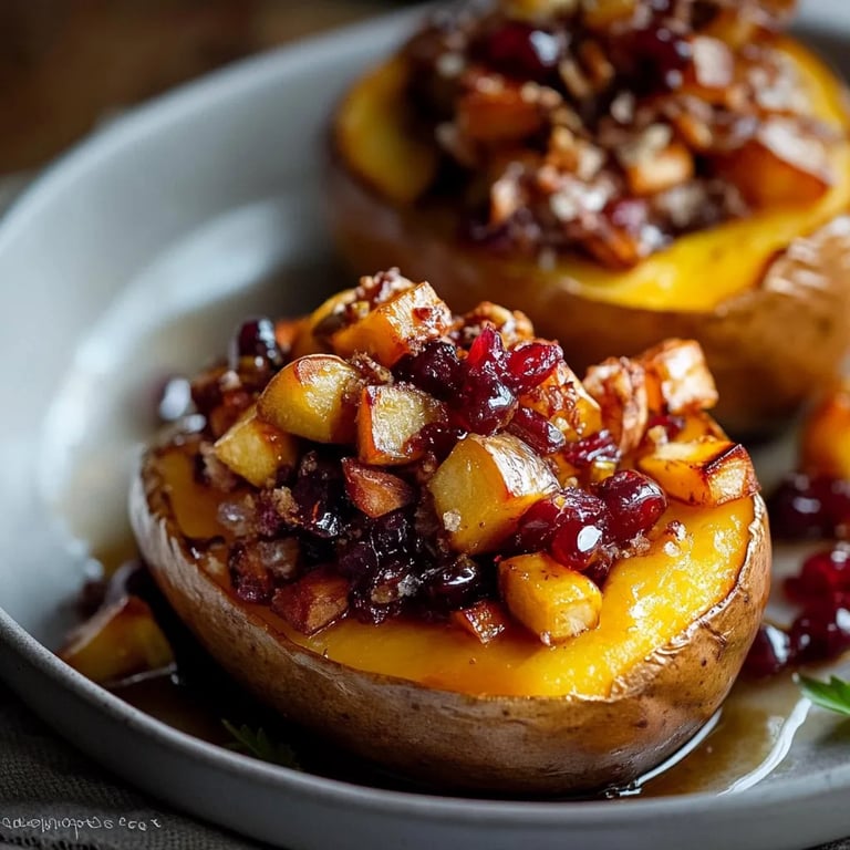 Cranberry Apple Twice-Baked Sweet Potatoes: An Incredible Ultimate Recipe