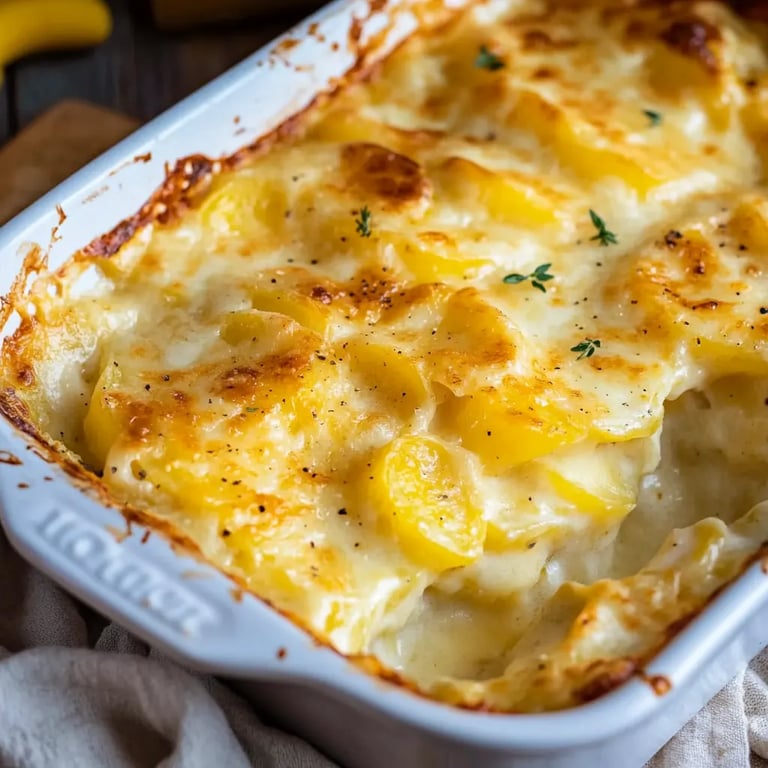 Klassisches Kartoffelgratin