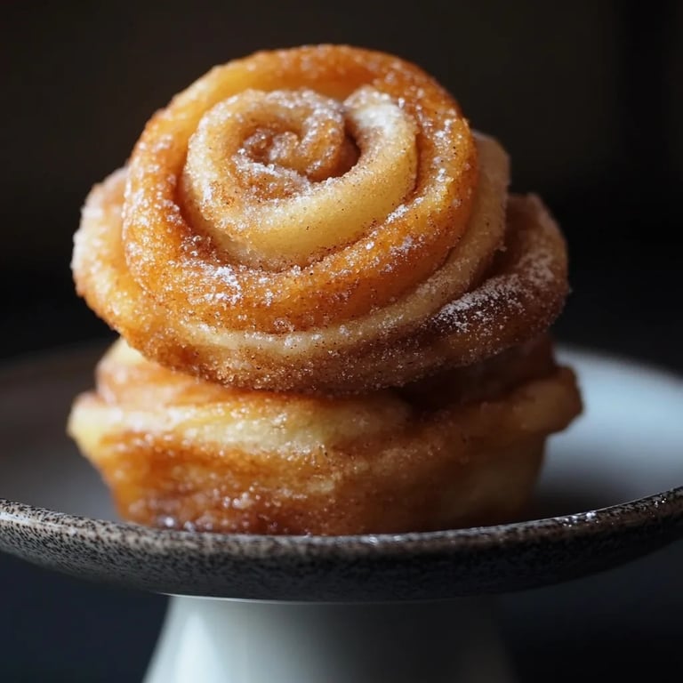 Flaky Gluten Free Cinnamon Cruffins