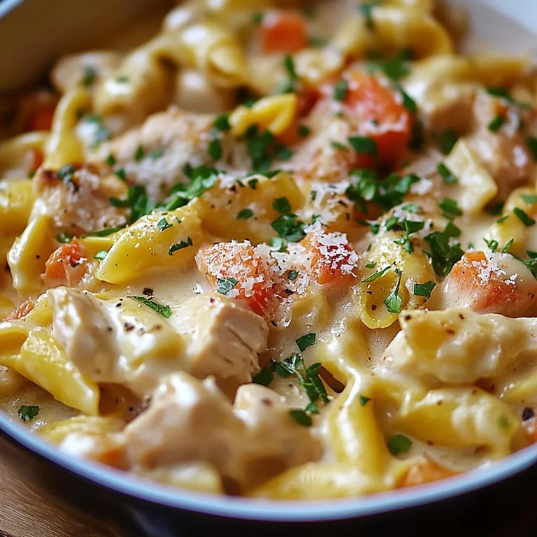 Chicken Pot Pie Pasta