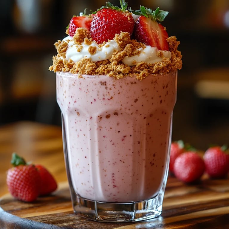 Erdbeer-Shortcake-Protein-Smoothie: Ein Unglaubliches Ultimatives Rezept