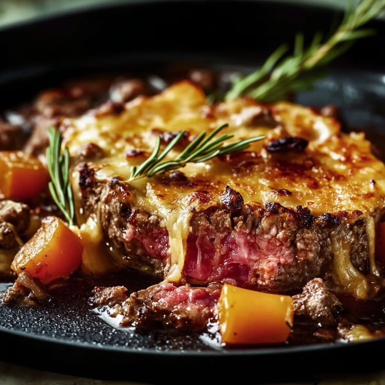 Kürbis-Hackfleisch-Auflauf