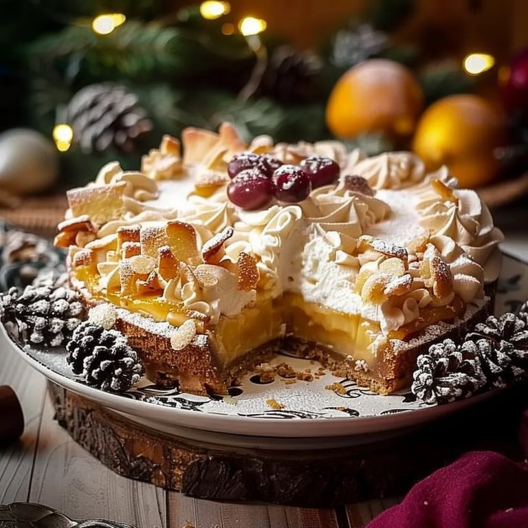 Weihnachtskuchen mit Pudding