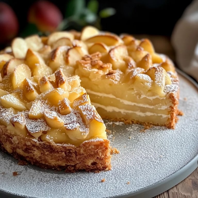Einfacher Apfelkuchen - mega saftig!