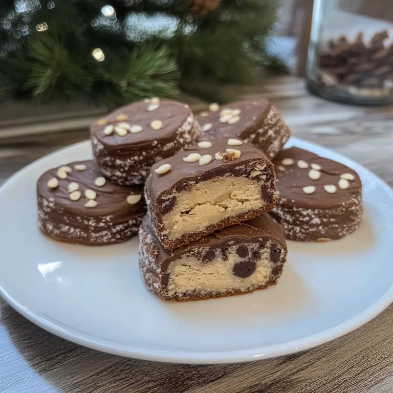 Baumstamm-Plätzchen