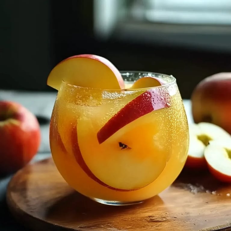 Apfel-Zimt Spritz für Genießer