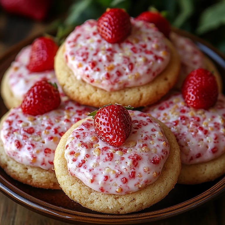 Galletas de Tarta de Queso con Fresas: La Increíble Receta Secreta