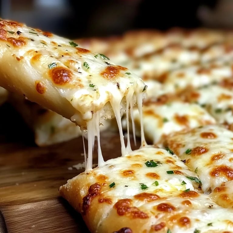 Cheesy Garlic Bread Recipe