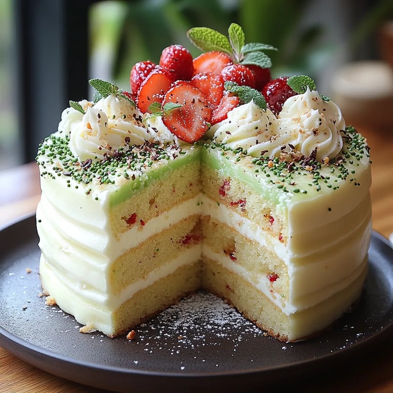 Gâteau au Pandan et Noix de Coco : Une Recette Incroyable Ultime à Découvrir