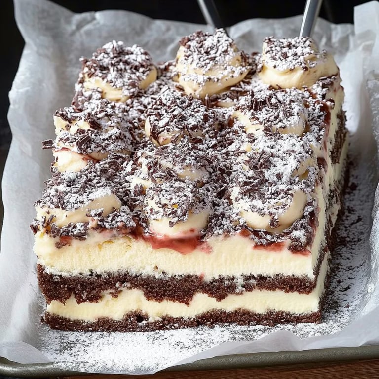 Gräddtårta på kakao kaka: Ett fantastiskt, väsentligt recept