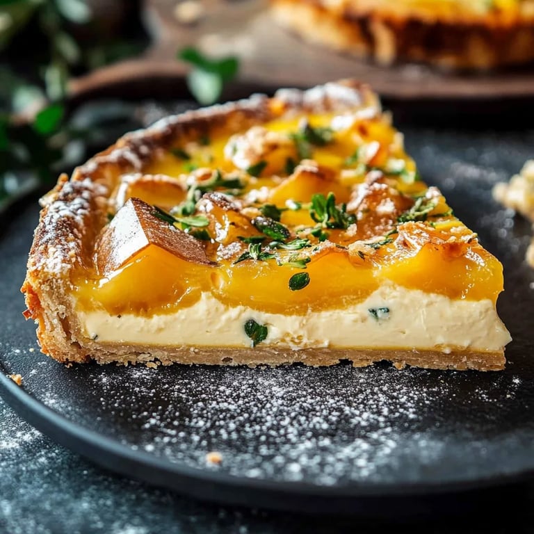 Aprikosen-Quark-Kuchen