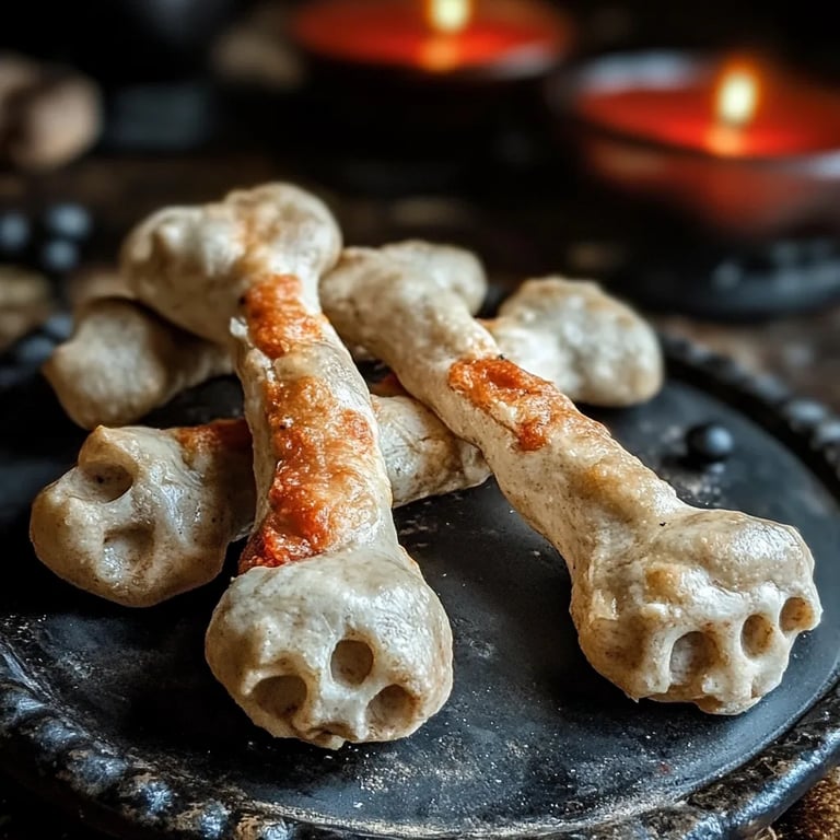 Käsige Halloween-Brotstangenknochen: Ein Unglaubliches Ultimatives Rezept für 6 Personen
