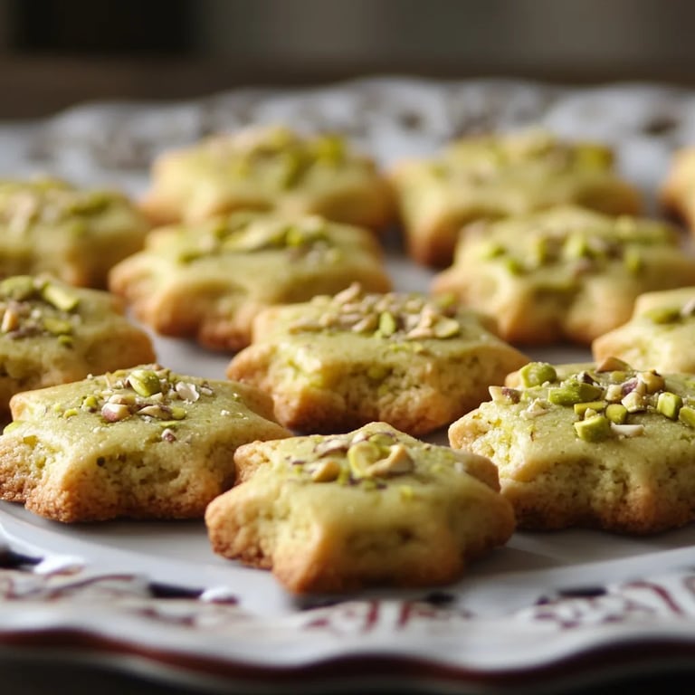 Pistazien Plätzchen