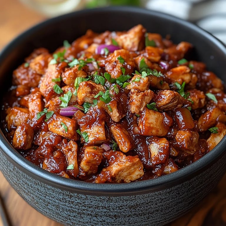 Langsam gegarter BBQ-Jackfruit: Ein Unglaublich Ultimatives Rezept für 6 Portionen