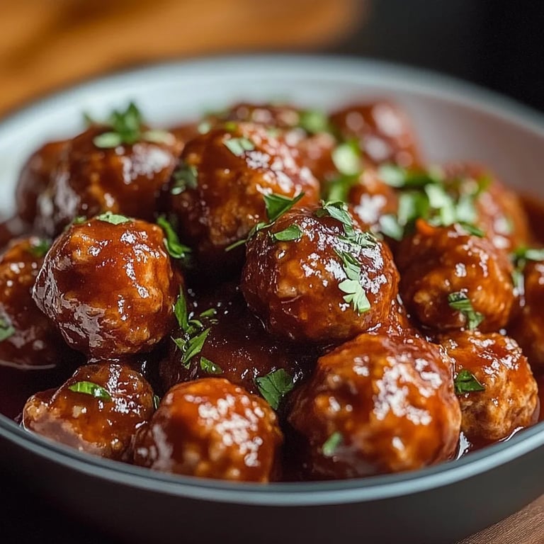 Sweet Chili Meatballs Crockpot