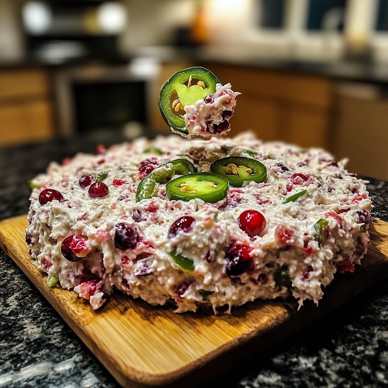 Quick Cranberry Jalapeno Dip