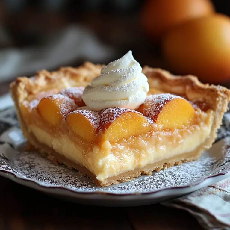 Torta Fácil de Pêssegos com Creme: Uma Receita Incrível e Definitiva