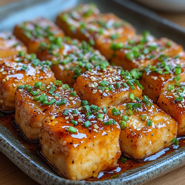 Tofu Crujiente con Miel y Ajo: Una Increíble Receta Esencial