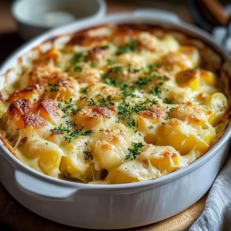 Spätzleauflauf mit Gemüse