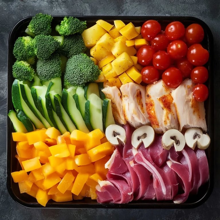 Turkey Veggie Tray