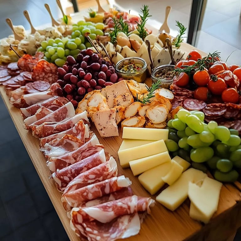 Tabla de Fiambres, Aperitivos y Mesa de Buffet: Un Increíble Secreto para tus Eventos