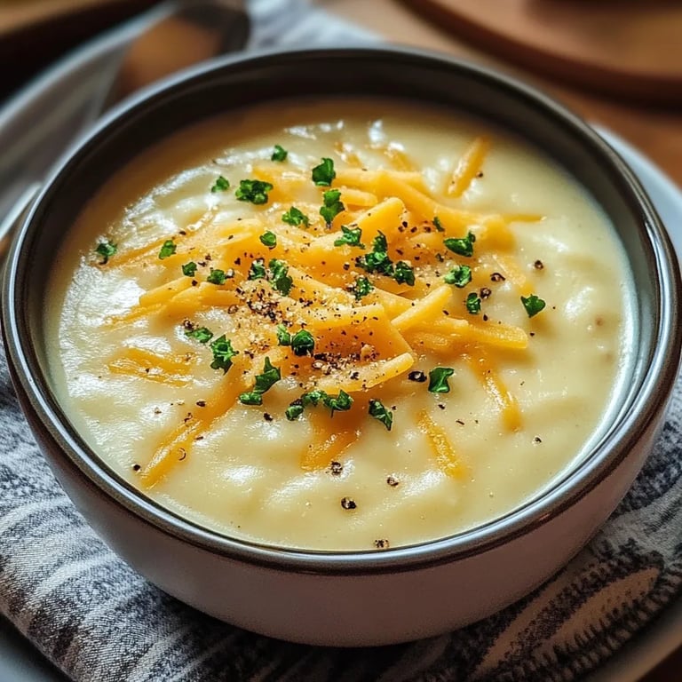 Creamy Cheesy Potato Soup