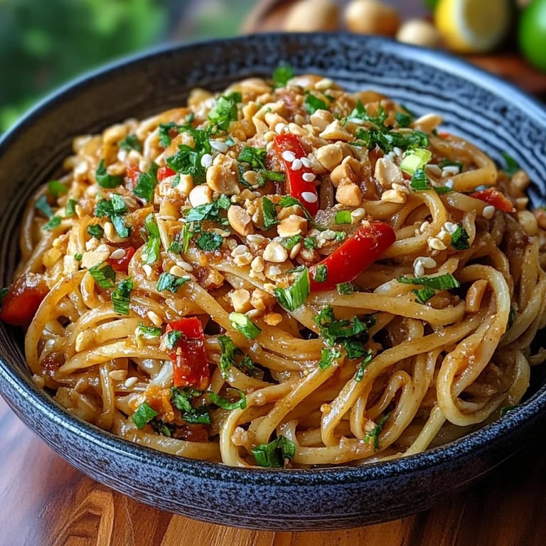 Thai Peanut Noodles: An Incredible Ultimate Recipe for 4