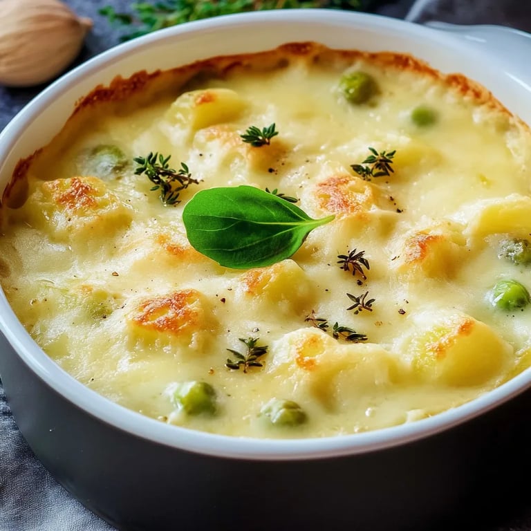 Rosenkohl-Kartoffel-Auflauf