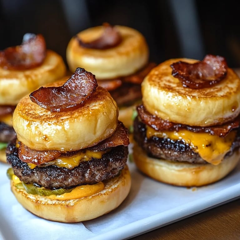 Bacon Cheeseburger Smiles Sliders: An Amazing Ultimate Recipe