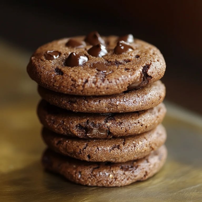 Dicke Espresso-Schokoladenkekse