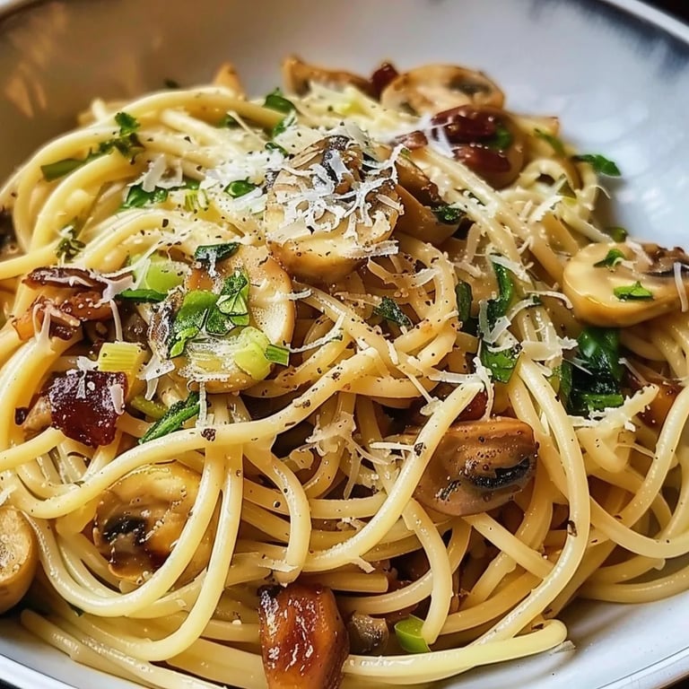 Spaghetti mit Rosenkohl