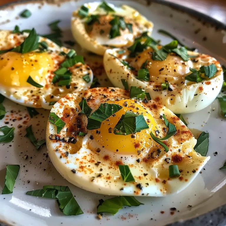 Huevos con espinacas fáciles