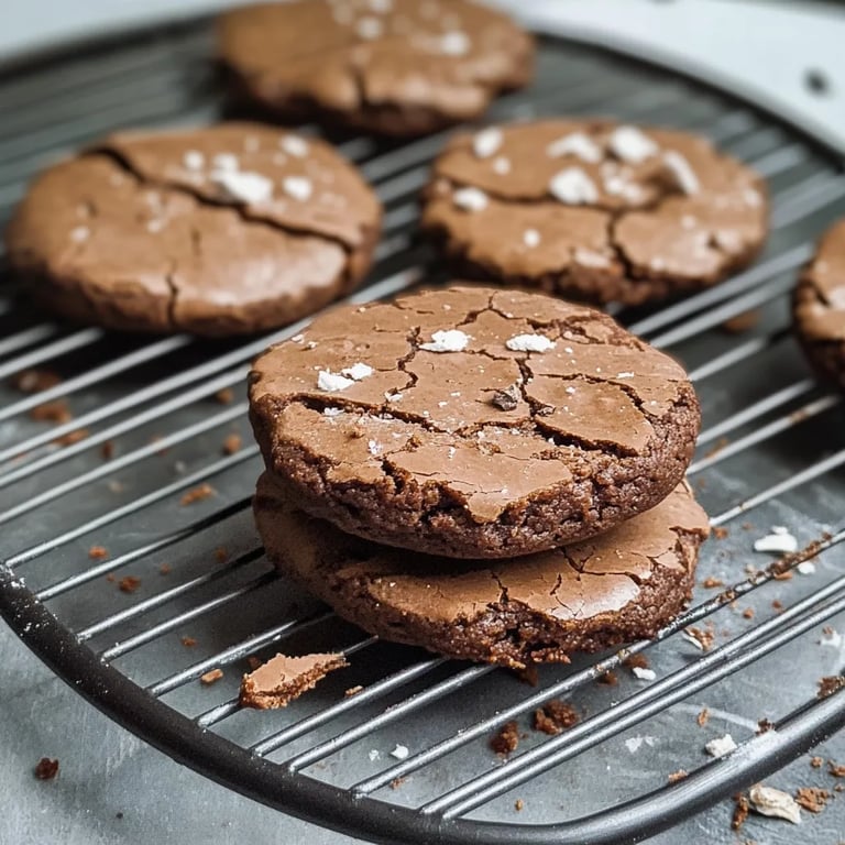 Galletas de chocolate y café