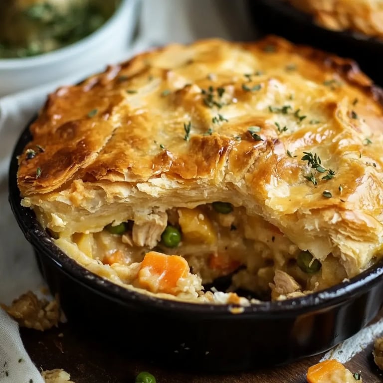 Chicken Pot Pie Recipe (VIDEO)