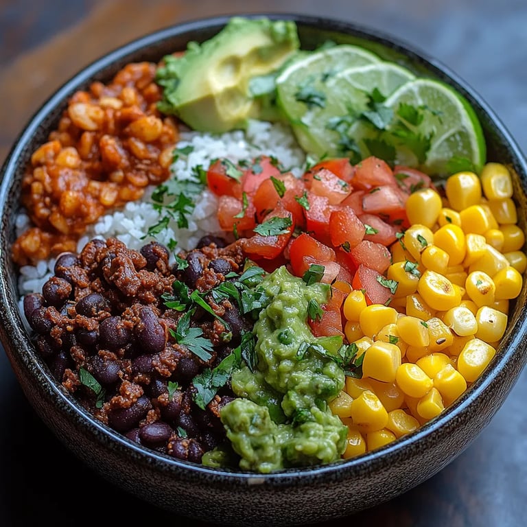 <p>Tazón de Arroz con Taco: Una Increíble Receta Última</p>