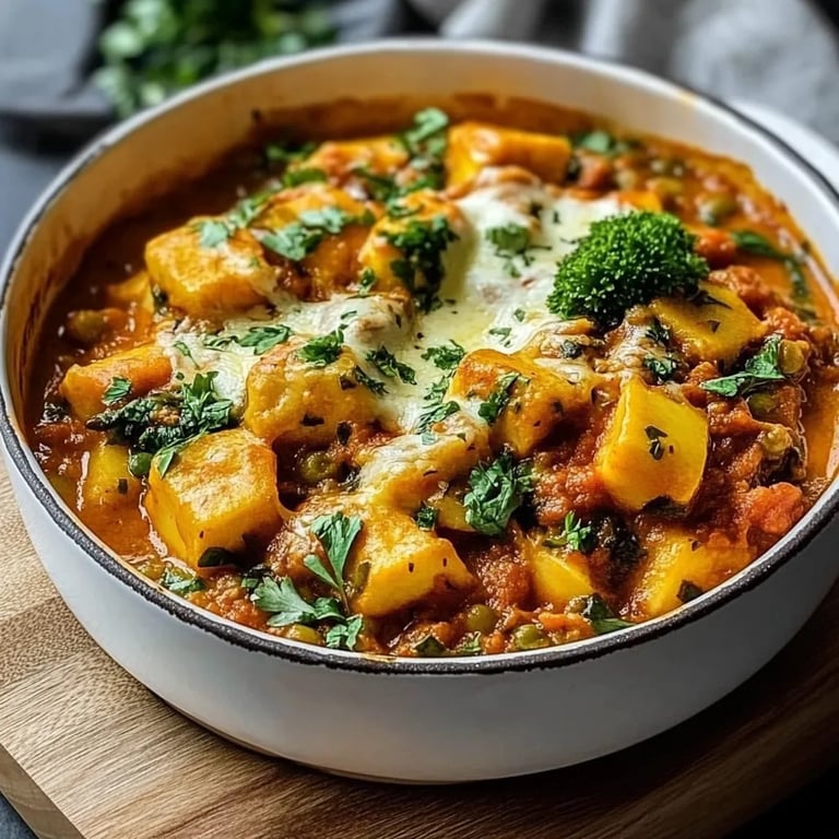 Kürbis-Linsen-Curry