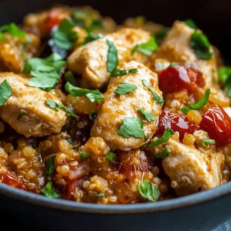 One Pot de Pollo y Quinoa con Tomates Secos: An Amazing Ultimate Recipe