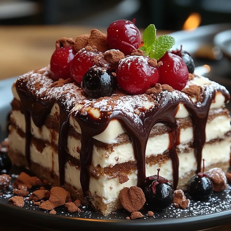Tiramisu Floresta Negra: Uma Receita Incrível e Defensável
