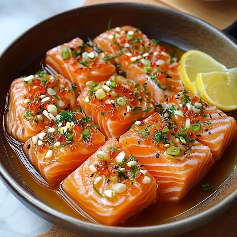 Salmon Crudo w/ Citrus Soy Dressing: An Incredible Ultimate Recipe