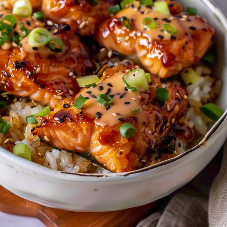 Salmon Crispy Rice