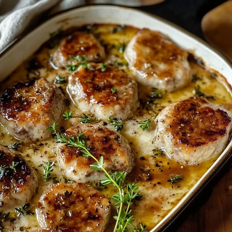 Honig-Knoblauch-Medaillons