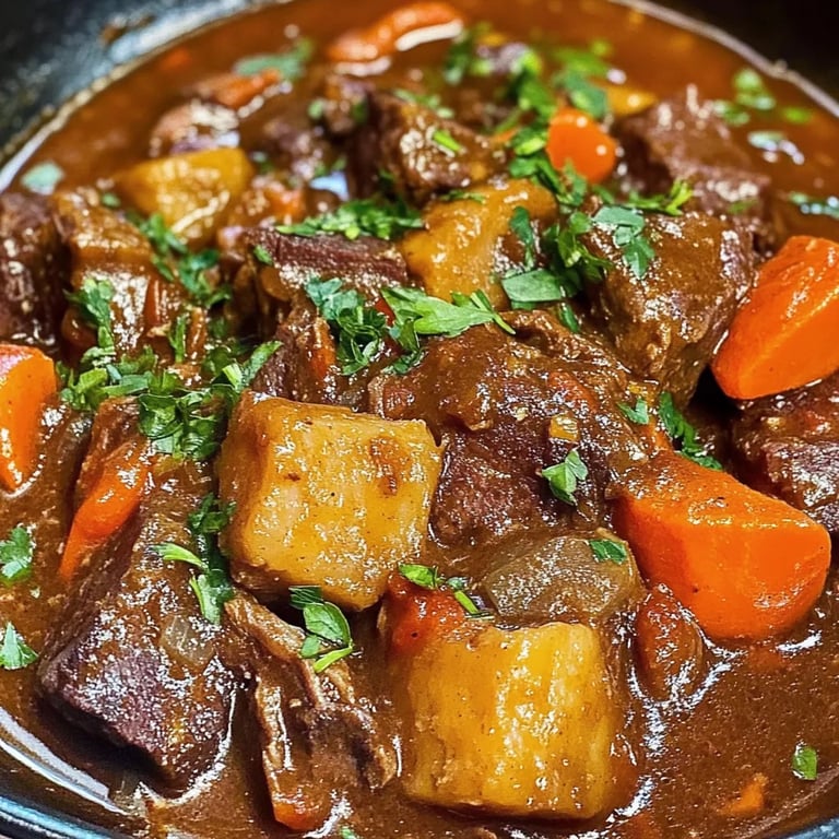 Spicy Bourdain's Beef Stew