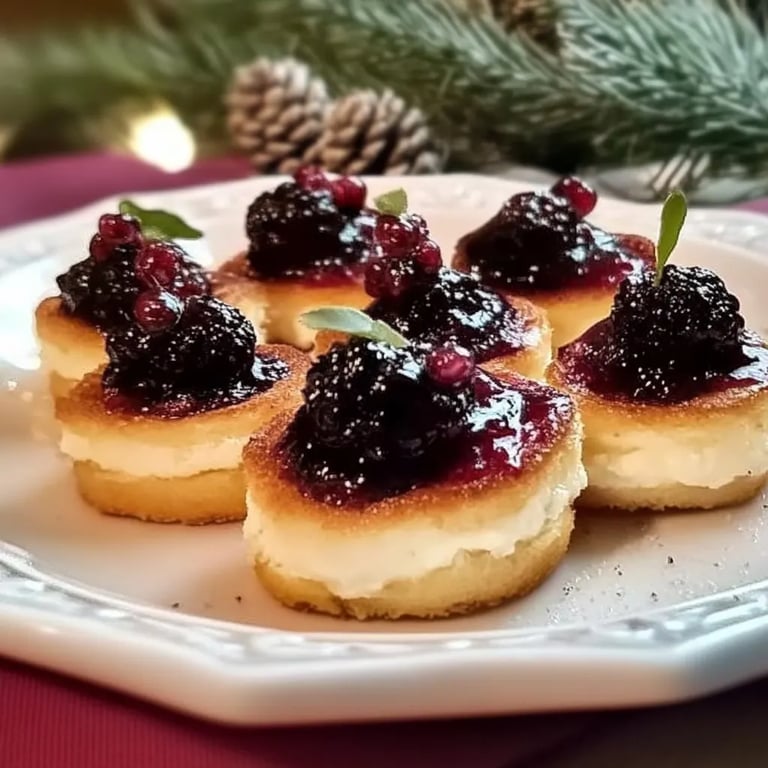 Cranberry-Brie-Häppchen
