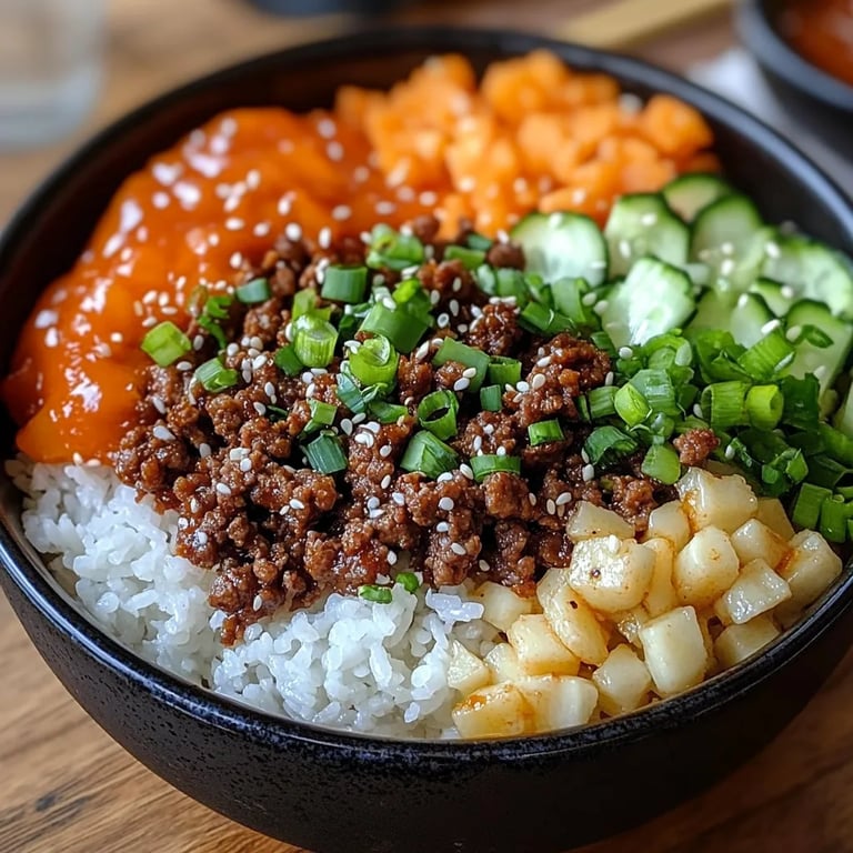 <p>Korean Ground Beef Bowl: An Incredible Ultimate Recipe</p>