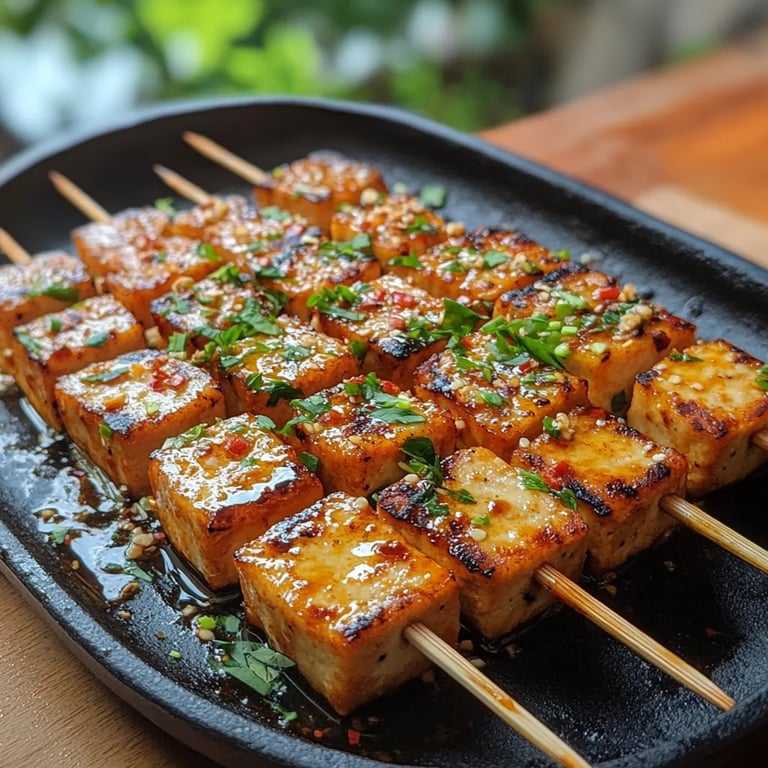 Tofu Satay com Amendoim: Uma Receita Incrível e Definitiva