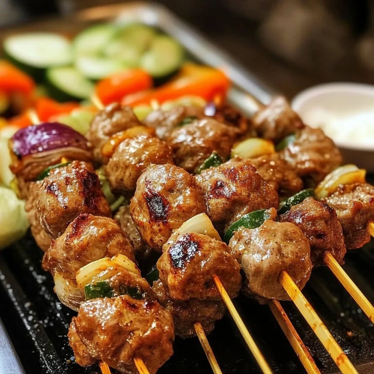 Turkey Kebab Skewers